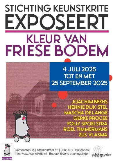 poster expositie kleur van eigen bodem